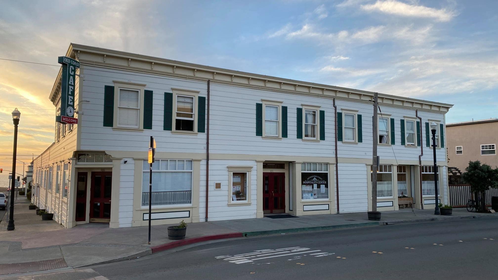 Photo of Hospitality Center building in Fort Bragg CA Photo of Hospitality Center building in Fort Bragg CA