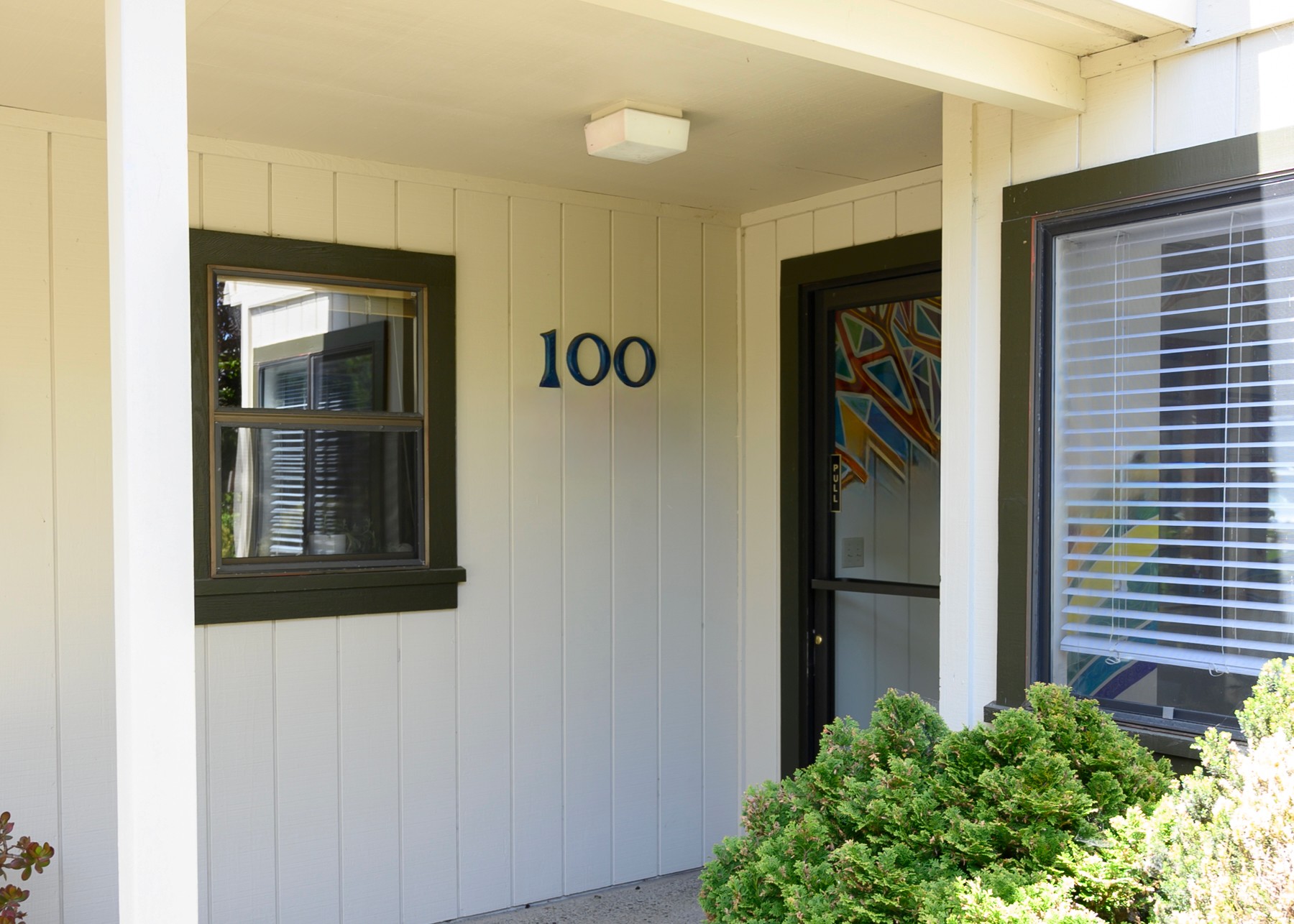 Photo of front door at 510 Cypress St, Suite C-100 Fort Bragg. CA Photo of front door at 510 Cypress St, Suite C-100 Fort Bragg. CA